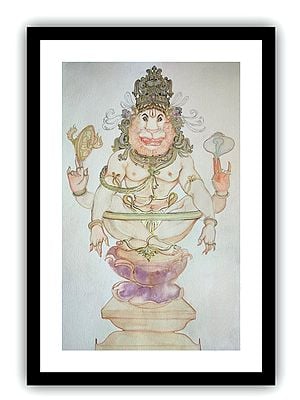 Deva Narasimha in Yoga Mudra | Anuj Shastrakar
