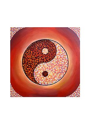 Yin Yang | Acrylic On Canvas | Roshni Jashnani