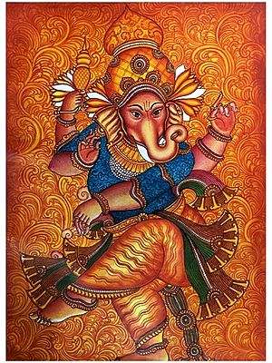 Ganesha | Acrylic on Canvas | Anandu