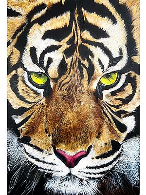 Strength | Tiger Face Painting by Zoya