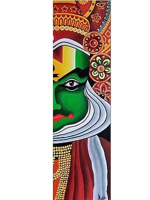 Kathakali painting Tote Bag by Chinmayi Pranith - Fine Art America
