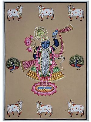 Pichhwai Painting by Jagriti Bhardwaj