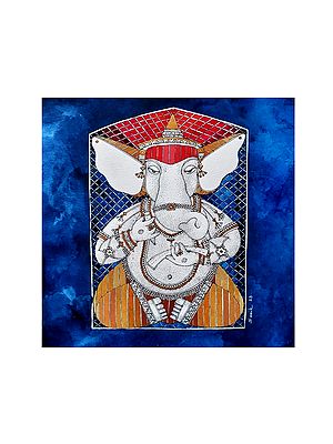 Lord Ganesha | Painting By Samik De