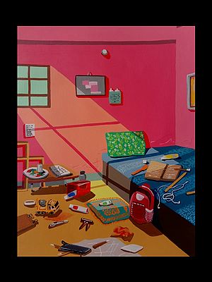 Unplanned Room | Acrylic on Canvas | By Mahima
