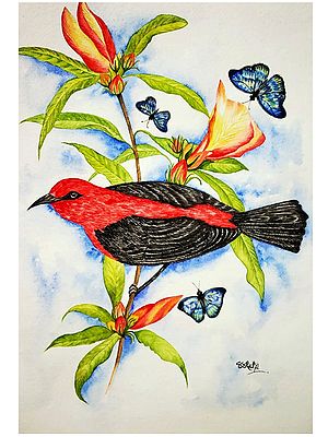 Colorful Nature 1 | Watercolor On Paper | By Salisalima Ratha