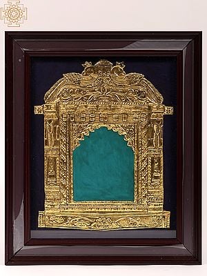 Golden Arch Framed Tanjore Painting