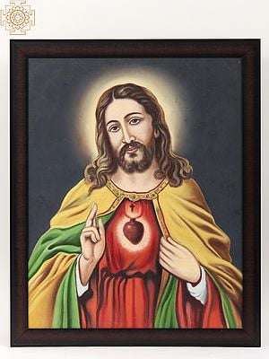 Jesus Christ | Framed Oil Painting