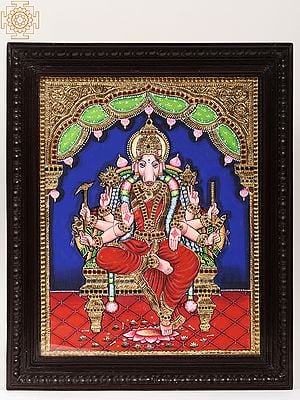Framed Goddess Varahi Tanjore Painting