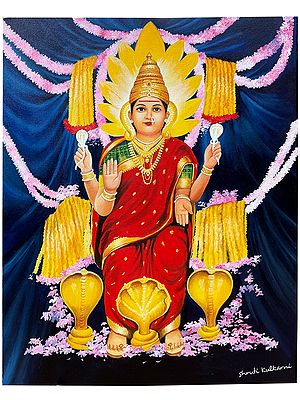 Goddess Shantadurga | Stippling Art | Painting by Shruti Kulkarni