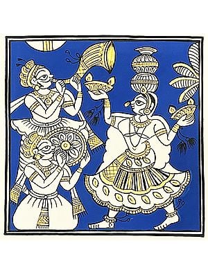 Traditional Folk Dance | Phad Painting by Kalyan Joshi
