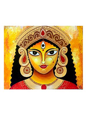 Third Eye Maa Durga | By Arpa Mukhopadhyay