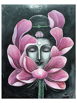 The Bloom | Acrylic on Canvas | Painting by Gayatri Mavuru