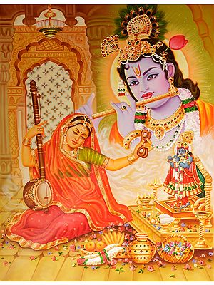 Mirabai and Krishna