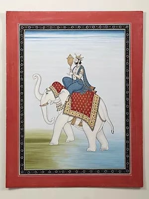 Devraj Indra Painting