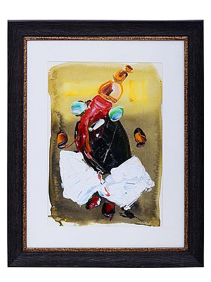 Lord Vinayak Painting | With Frame