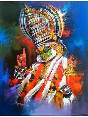 Kathakali | Acrylic Painting