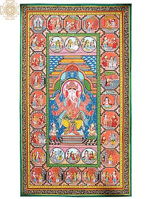 Lord Ganesha Story | Odisha Painting
