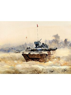 Tank Painting - a symbol of strength