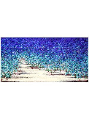 Sea Greens | Painting by Pardeep Singh