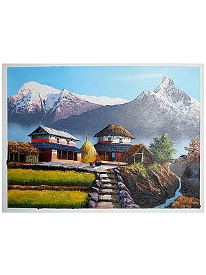 Annapurna| Oil Painting