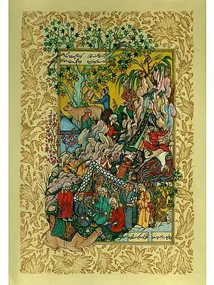 Majnun's First Glimpse of the Fair Laila