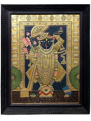 Shrinath Ji | Traditional Colors With 24K Gold