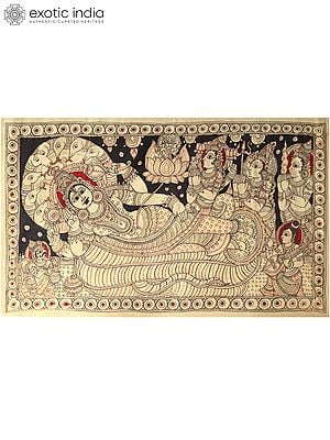 Shri Ranganatha Swamy (Lord Vishnu) | Kalamkari Painting