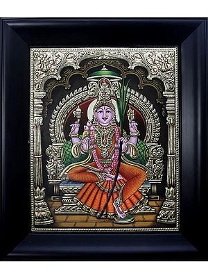 Goddess Rajarajeshwari  (Framed)