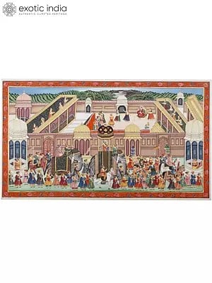 Large Mughal Paintings & Art