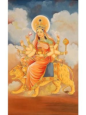 Navadurga - The Nine Forms of Goddess Durga - KUSHMANDA