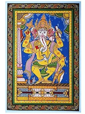 Lord Dancing Ganesha