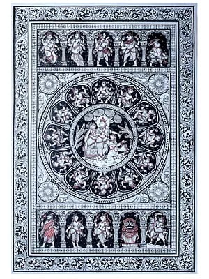 Krishna with Satyabhama and Rukmani | Lord Vishnu Dashavatara