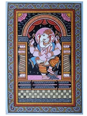 Lord Ganesha and His Rat