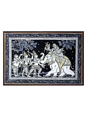 Lord Krishna Killing The Demon Kuvalyapida