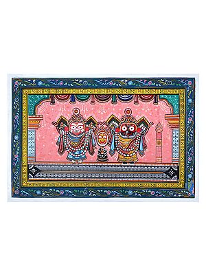 Lord Jagannath (Krishna, Balaram and Subhadra)