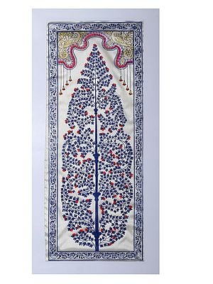 Decorative Tree Series 35 | Pattachitra Painting from Odisha