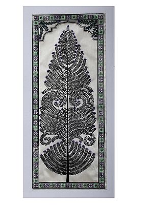 Decorative Tree Series 36 | Paata Painting from Odisha