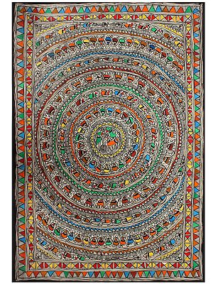 Mandala Art | Madhubani Painting