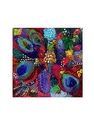 Serendipity | High Texture Finger Painting | By Konika Banerjee