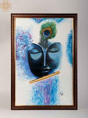 The Refined Lord | Oil On Canvas | Painting By Manmeet Kaur | With Frame