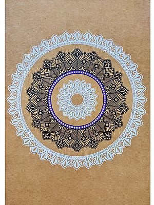 Circular Traditional Mandala Artwork