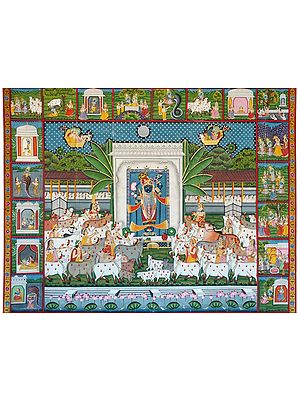 Shrinathji Gopashtami Pichhwai Painting