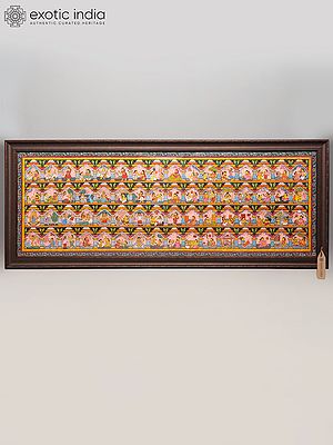 Sixty-Four Arts Pattachitra: Vibrant Chronicle of Traditional Arts