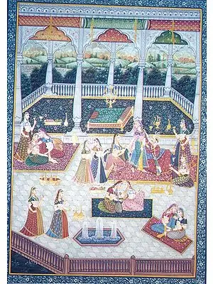 A Harem Scene