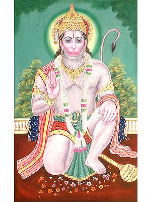 Blessing Hanuman