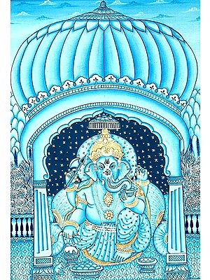 Blue Ganesha