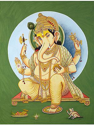 Chaturbhuja Shri Ganesha