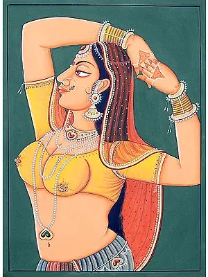 With One Nearly Reaching the Navel.....