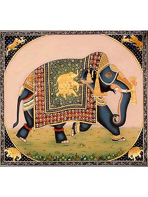 Decorated Royal Elephant