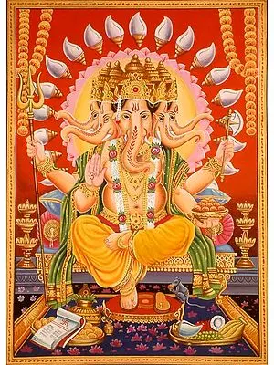 Five Headed Ganesha